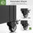 Metal Planter Box with Trellis with Wheels-1496746829