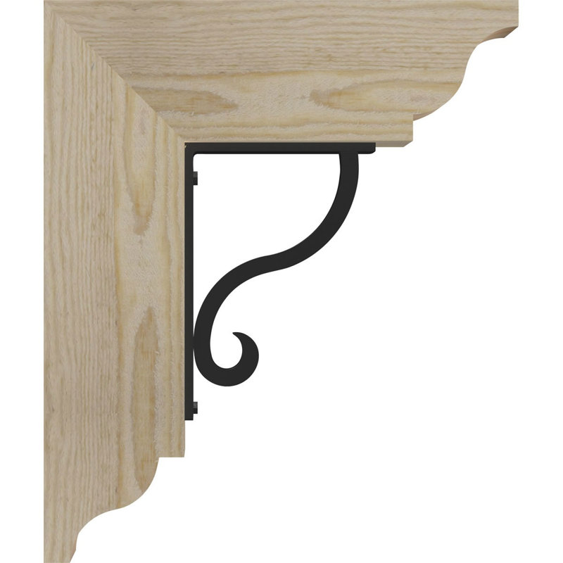 Support traditionnel Ashford, H 20 po x P 18 po, Sapin Douglas (l 4 po x P 4 po)
