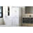 White Bathroom Cabinet And Two Laundry . , Painted. Adjustable Shelf To Accommodate Various Items. Doors & Drawer For Organization Storage In With Board, User- Cabinet. Easy-1311547727