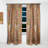 Pattern Tile with Mandalas - Bohemian Velvet Curtain - Room darkening - 1 panel-1541934573
