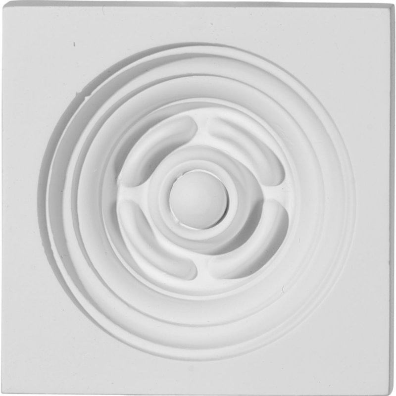 3 7/8"W x 3 7/8"H x 1 1/8"P Lyon Plinth Block