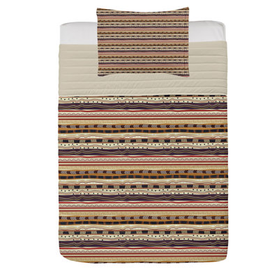 Polyester Flannel Mixed Coverlet