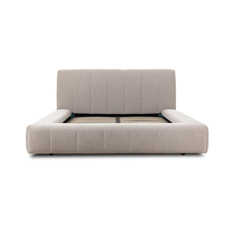 Langham Upholstered Bed, King, Napa Sandstone