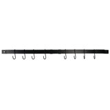 Steel Straight Wall Mounted Pot Rack