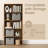 5-Tier Standard Bookcase-1187191110