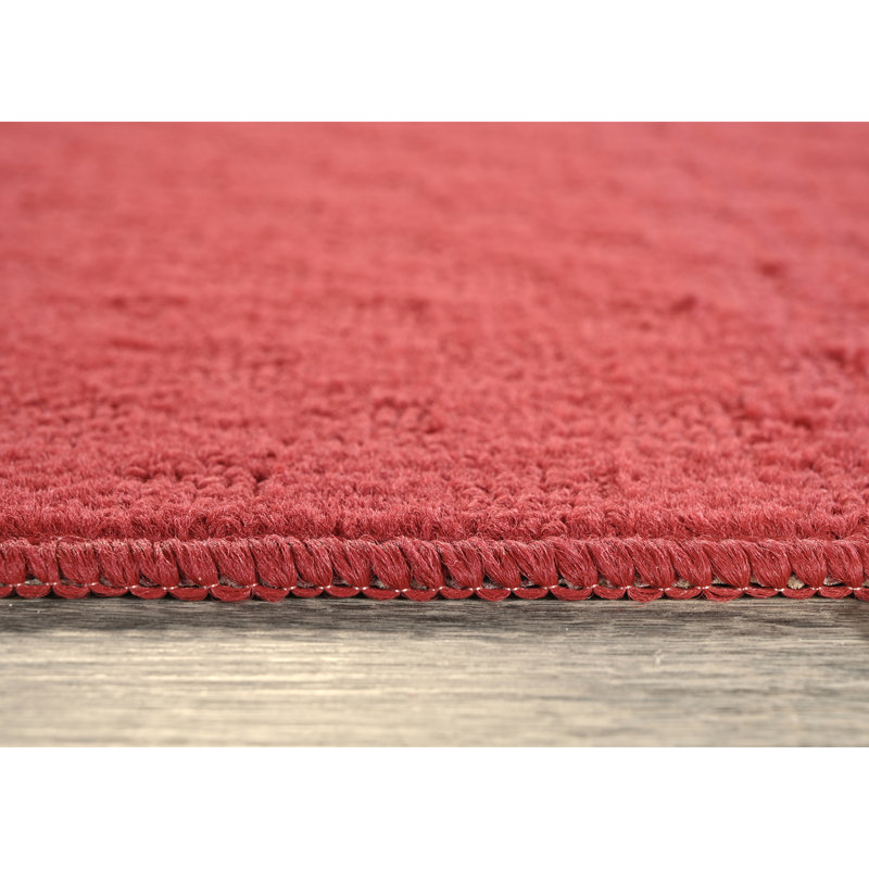 Resa Area Rug Chili Red, Rectangle 8' x 10'