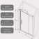 44-48" W X 76" H Scalable Adjustable Frame Shower Door With 1/4"(6Mm) Clear SGCC Tempered Glass,Aluminium Alloy Matte Black Finish Shower Doors,Reversible Installation