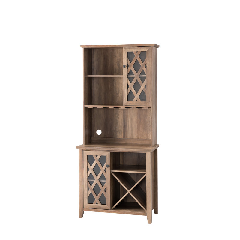 Fuqua 72'' Kitchen Pantry, Reclaimed Barnwood