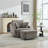 40.53" W Upholstered Swivel Accent Armchair With Storage Ottoman-1273870098