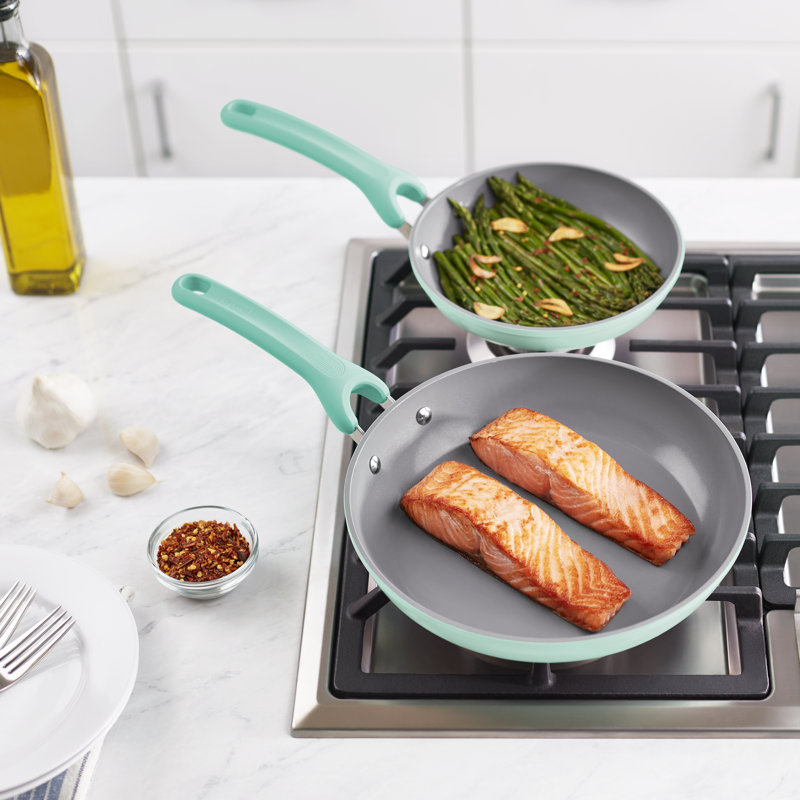 Dash Dream Green Recycled Aluminum 15pc Cookware Set, Aqua