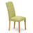 7 Piece Dining Room Table Set Consist of an Oval Kitchen Table with Butterfly Leaf and 6 Limelight Linen Fabric Parson Dining Chairs, Oak-2134938452