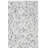 Micro-Loop Hand Tufted Wool/Cotton Geometric Rug in Gray/Beige-1755155477
