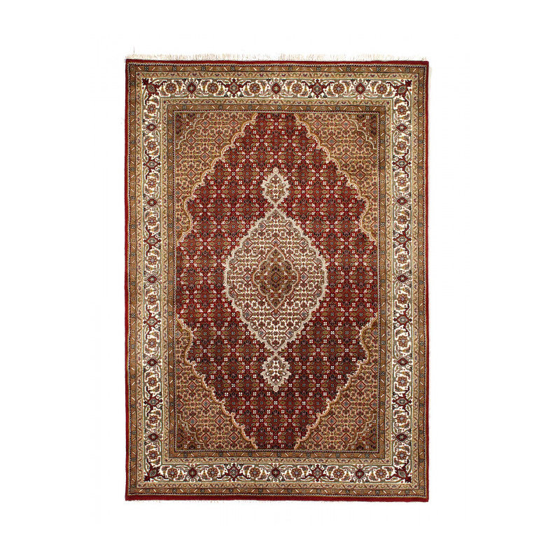 Jakkob One-of-a-Kind 6'09'' X 4'08'' Hand Knotted Area Rug