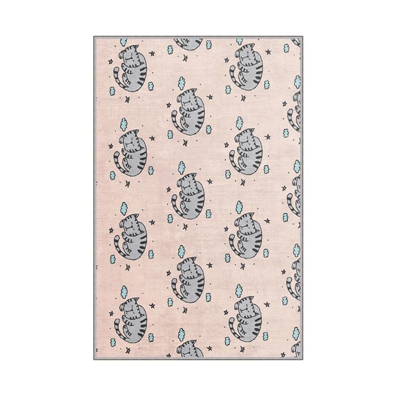 Premium Hall Carpet, 3.3 x 6.6 Feet, 100% Polyester, 0.3 in Pile Height | Antibacterial, Non-Slip Underside, Machine Washable | Elegant 3D Digital Print Design, Perfect for Entryways & Living Rooms