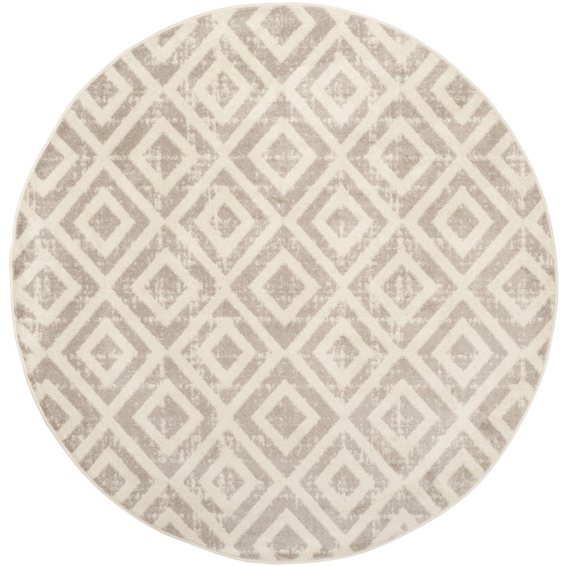 Tapis géométrique Adey Performance, Rond 6 pi 7 po