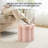 Small Boucle Flower 12" Storage Ottoman - Footstool - Perfect for Dorm, Living Room and Bedroom-28113087