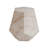 Hexagonal MGO Accent Table with Modern Geometric Design