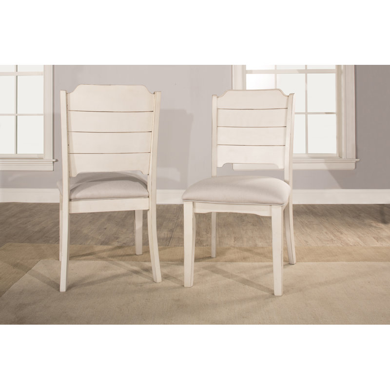 Chaise d'appoint Hansel, Blanc mer