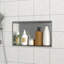 Niche de douche en acier inoxydable