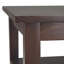 Warm Shaker - Table d'appoint étroite - Brun tabac-121382030