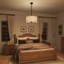 4 - Light Drum Chandelier