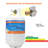 Flame King 30LB Empty Steel Propane Tank LP Cylinder, OPD Valve & Built-in Gauge for Grills & BBQs