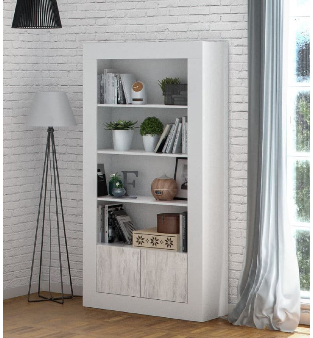 Leydy 181cm H x 94cm W Standard Bookcase