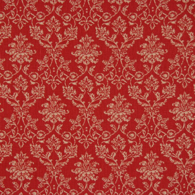 Couleurs: tissu de lin rouge antique
