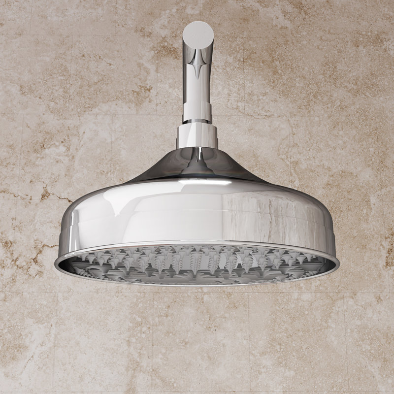 Atlantic 8 in. Round Rainfall Shower Head, Chrome, Chrome