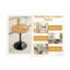 Table tulipe 23,6 pouces pour petits espaces-1741415493