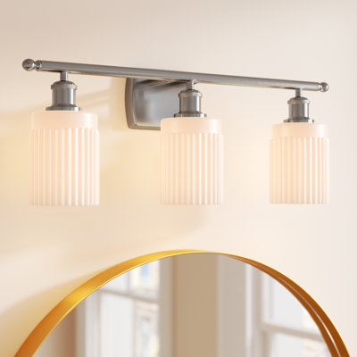 Éclairage pour meuble-lavabo à intensité variable 3 lumières Kamena