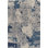 Rupec Patterned Contemporary Beige/Blue Area Rug