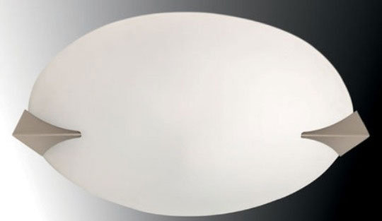 Plafonnier encastré simple à 2 lumières Diogène