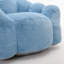 Fauteuil à billes en forme de lotus, canapé d'appoint moelleux sans assemblage pour adultes