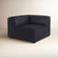 Fauteuil d'angle en cuir véritable Foley-105919157