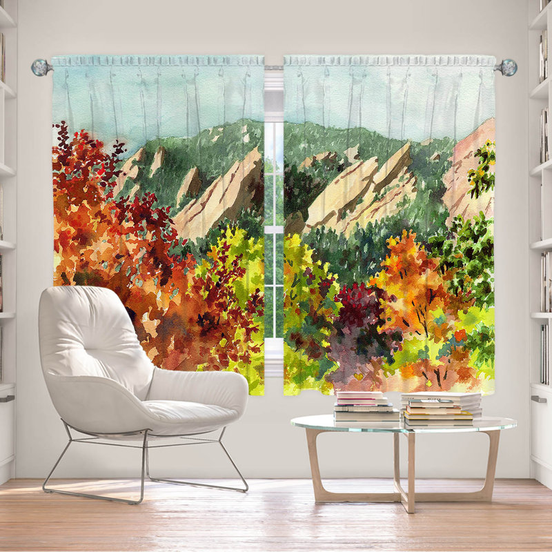 Delaughter Room Darkening Curtains / Drapes Pair, 40" W x 61" L