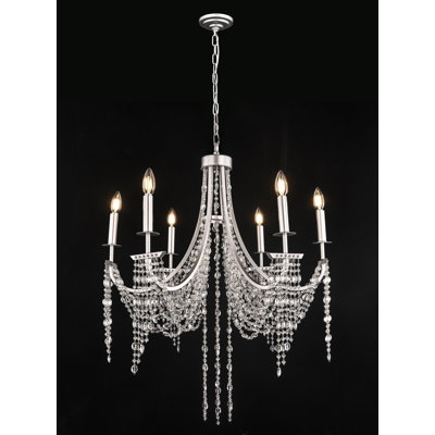 Kenniyah Steel Dimmable Chandelier