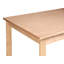 Solid Wood Base Dining Table