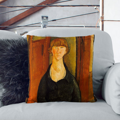 Flower Vendor Scatter Cushion