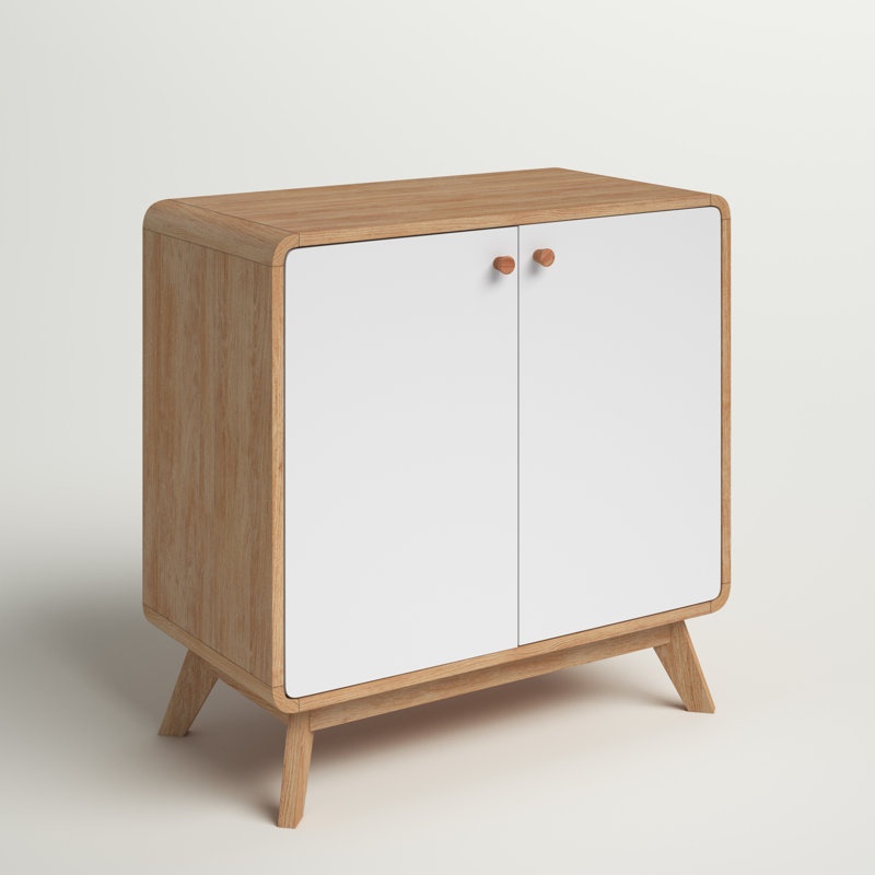 Allensby 75cm Sideboard, Oak/White