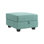 Repose-pieds standard carré avec rangement de 25,6 po de largeur