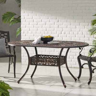 Table de collation en osier Salem
