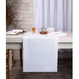 Faux Linen Table Runner