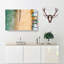 Beach Huts On Brighton Beach - Wrapped Canvas Painting-56654462