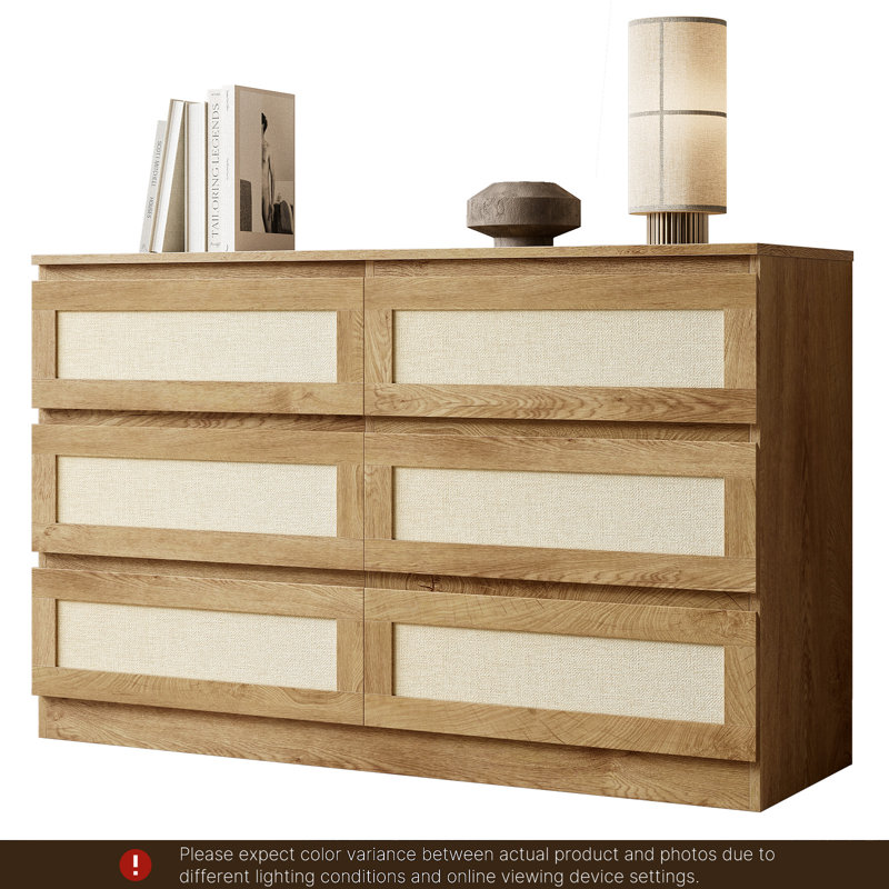 Cindyann 46.9'' W 6 - Drawer Dresser