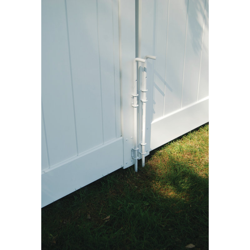 Tringle robuste, Blanc, H 24 po x l 2,5 po x P 3,3 po