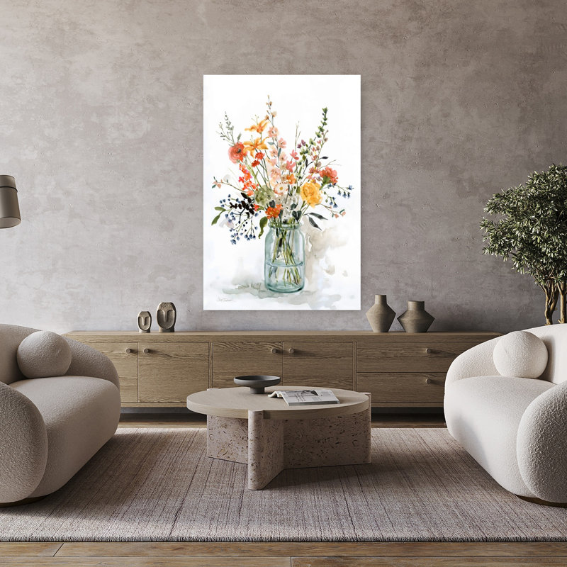 «My Favorite Picks II», art mural élégant au printemps, H 48 po x l 32 po