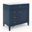 Meuble-lavabo simple 36 po avec plateau en résine Punkaj-55764381