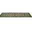 Tapis de laine en laine de couloir 2 pi 5 po x 9 pi 6 po one-of-kind-noué la à la main kashmar new age nain