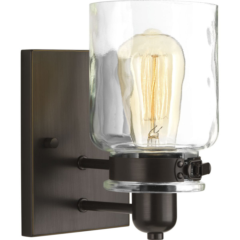 Leyden Dimmable Vanity Light, Antique Bronze
